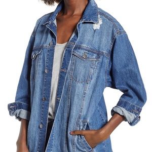 BP distressed jean jacket
